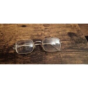 Vintage Art Craft Gold Filled Glasses 1/30 12k GF Rectangle To Replace Lenses
